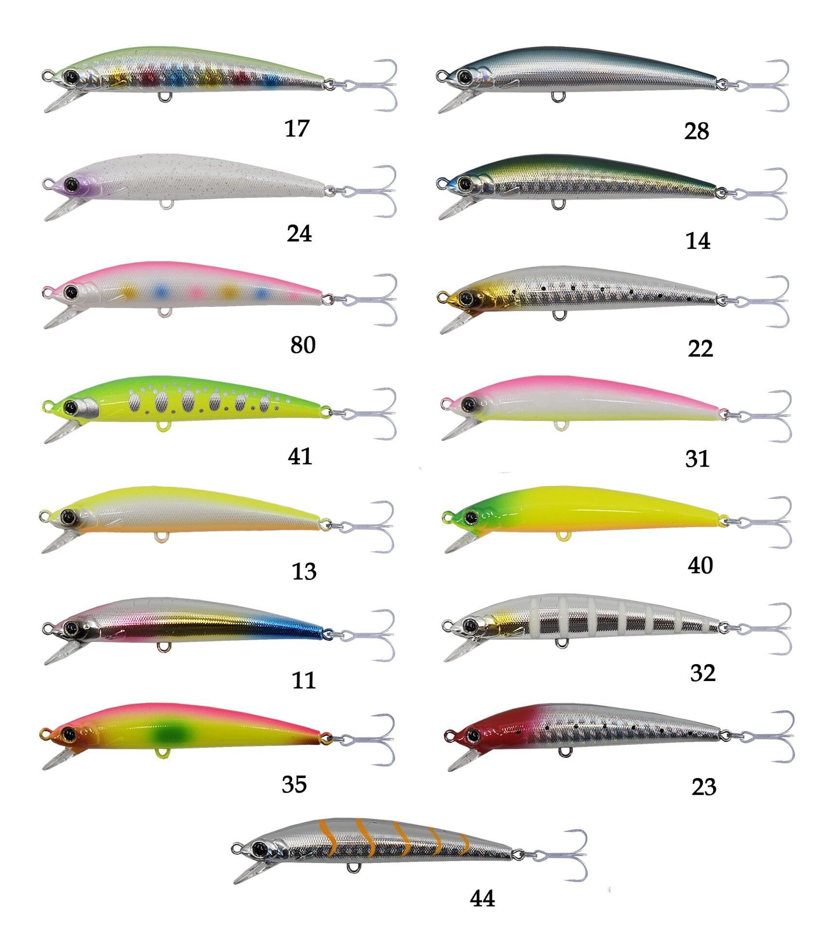Power Line Minnow 02 80F Sahte Balık