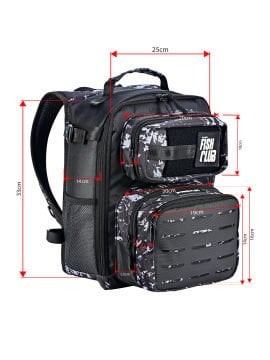 Fujin ProAji Back Pack Brown Camo Balıkçı Sırt Çantası