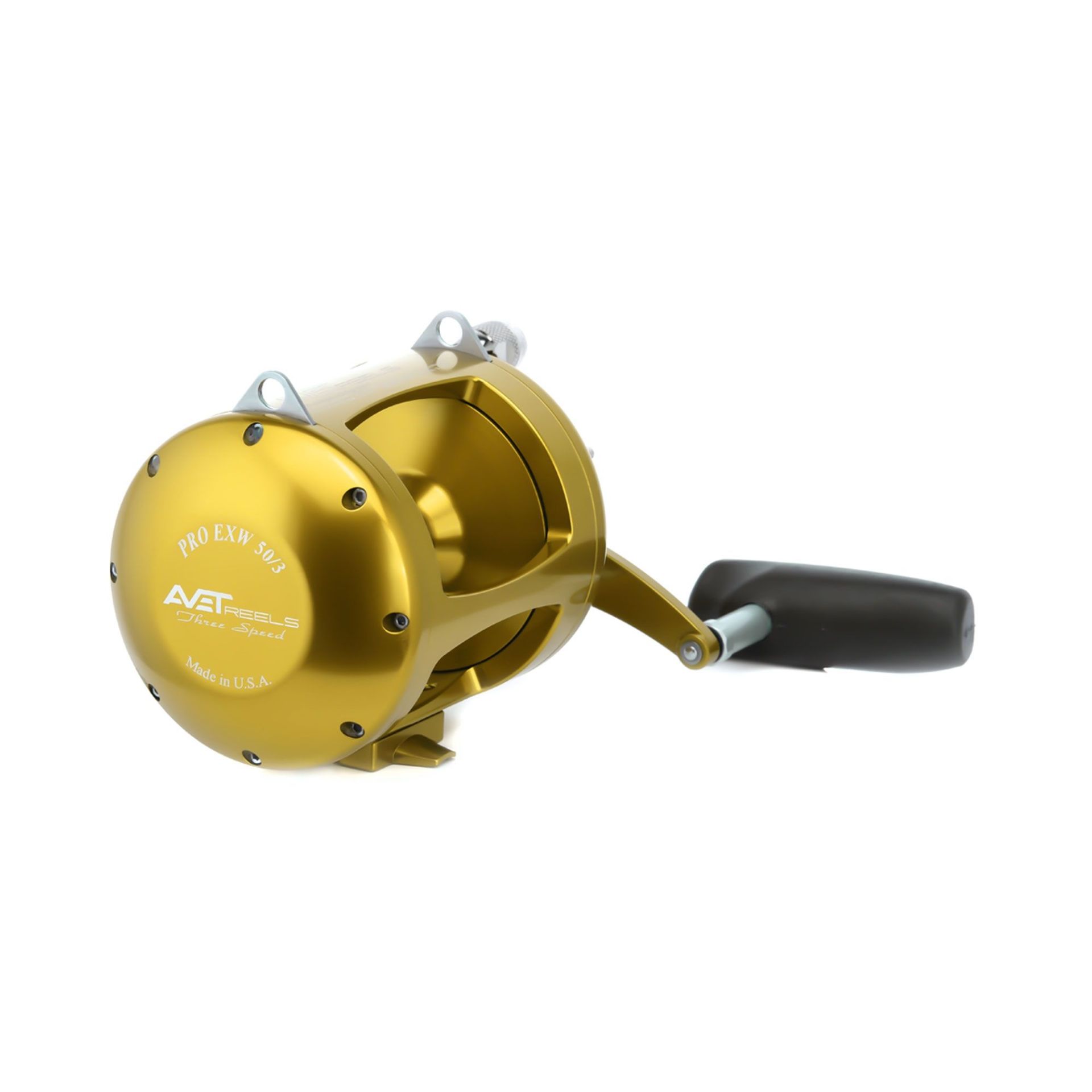 Avet Pro EXW50/3 Üç Vites Çıkrık Olta Makinesi Sağ Kol Gold