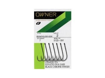 Owner 5123 Ebi Bait Holder Hook Uzun Pala Çentikli İğne