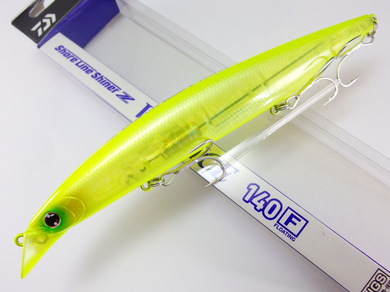 Daiwa Shoreline Shiner Z Vertice 140F Sahte Yem Lightning