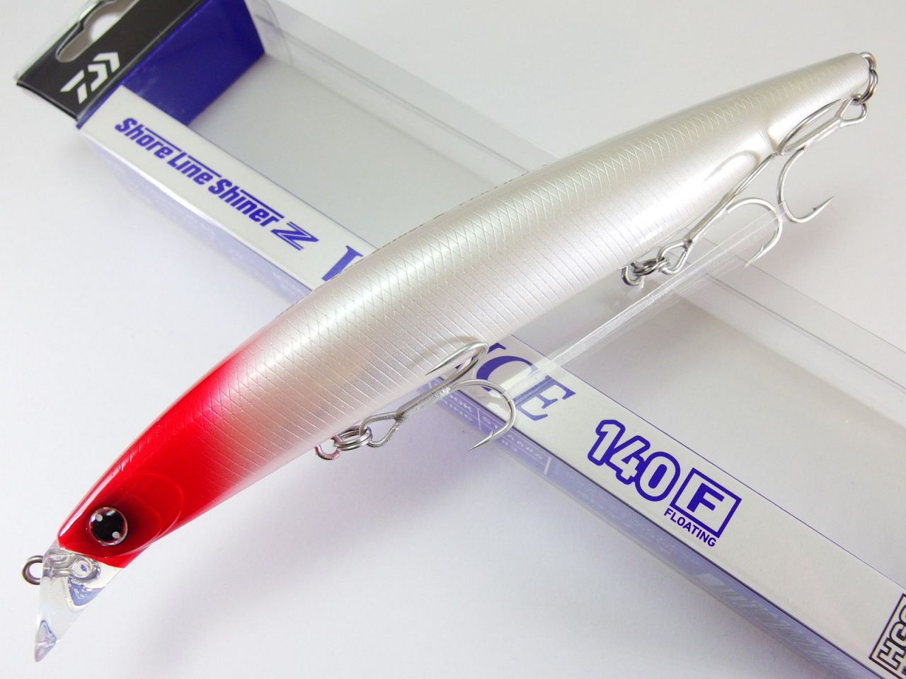 Daiwa Shoreline Shiner Z Vertice 140F Sahte Yem Red Head