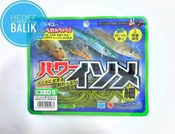 Marukyu Power İsome Slim Silikon Kurt 8 cm S YEŞİL