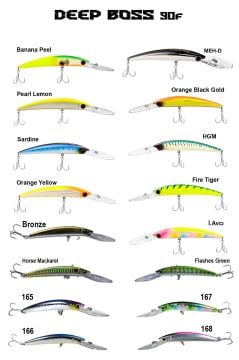 Fujin DeepBoss 90F 9.5gr Maket Balık