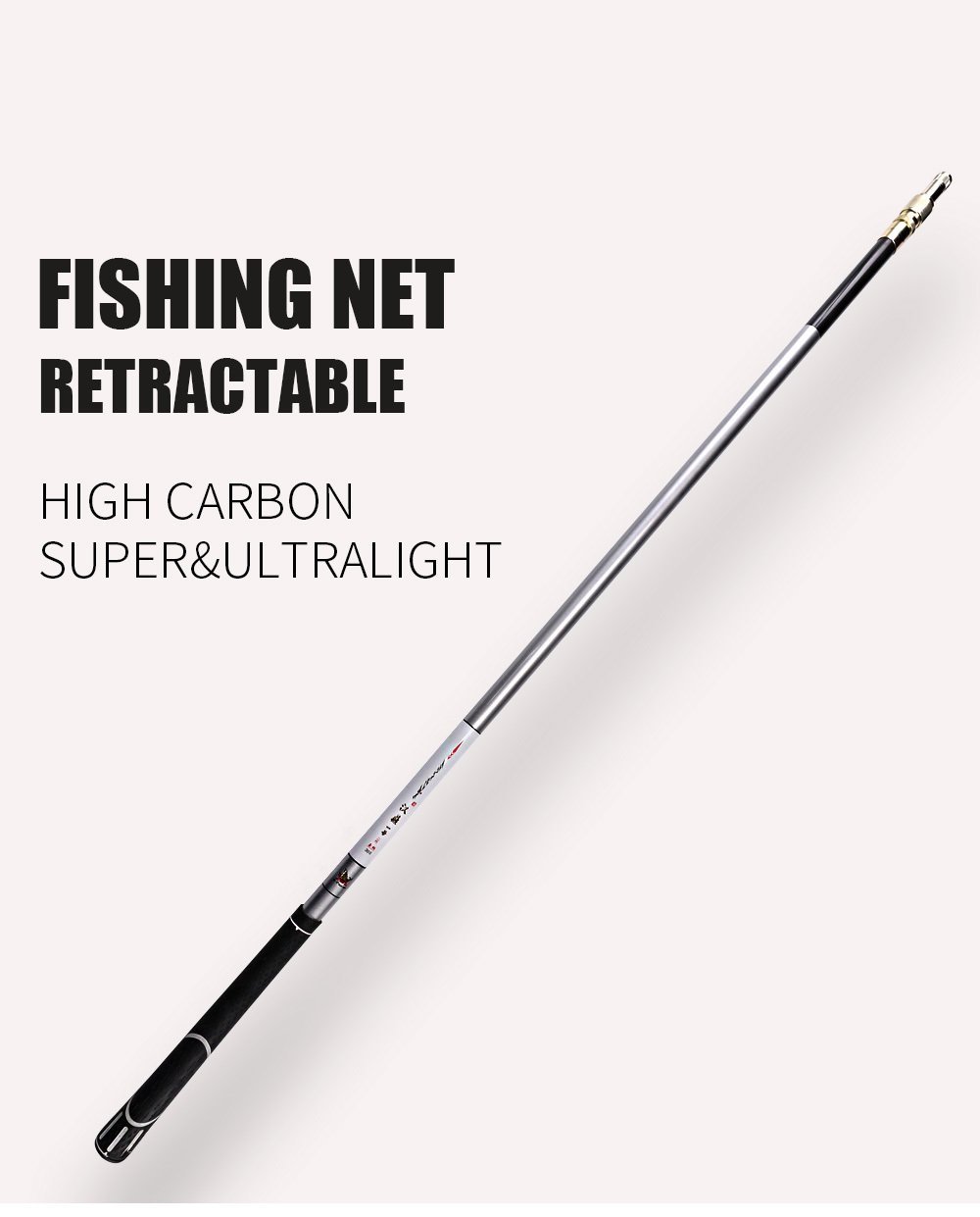 Katlanabilir Kepçe Sapı 3m