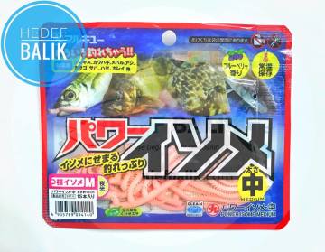 Marukyu Power İsome Slim Silikon Kurt 10 cm M PEMBE