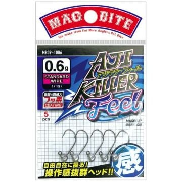 Magbite Aji Killer Feel LRF Jig Headleri İğne No:10 0.8 gr
