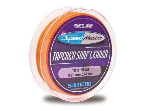 Shimano Tapered Speedmaster Surf Leader 10X15M 0,20-0,57mm Surf