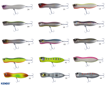 Kendo Tsubasa Poper 125mm 36g Suni Yem