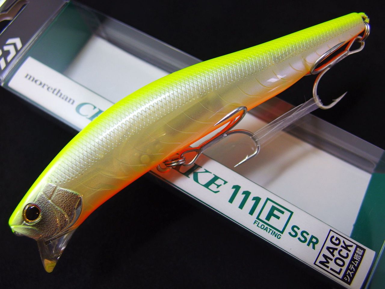 Daiwa Morethan Crosswake 111 SSR Sahte Balık Chart Back Pearl