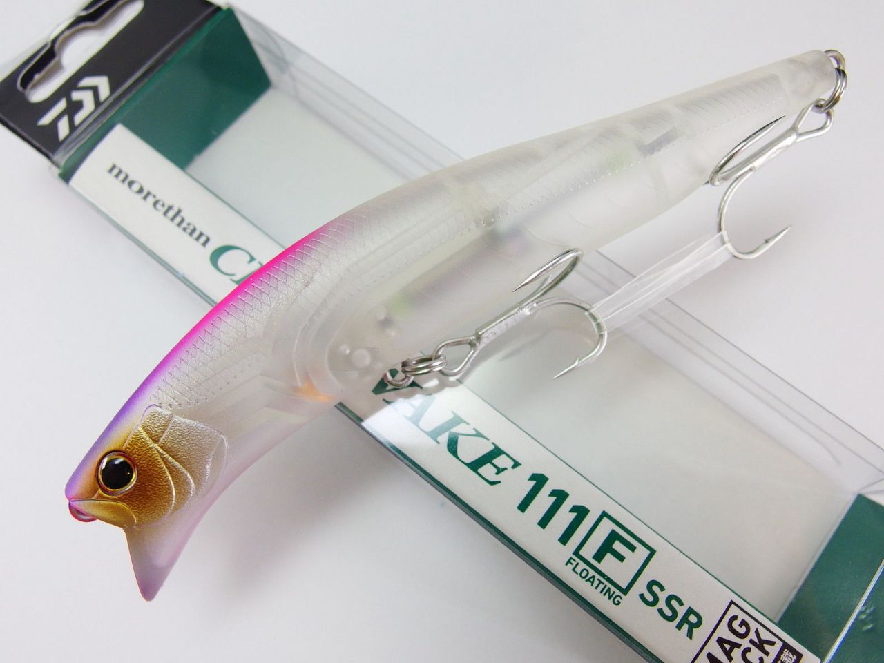 Daiwa Morethan Crosswake 111 SSR Sahte Balık Higata Ghost Pink