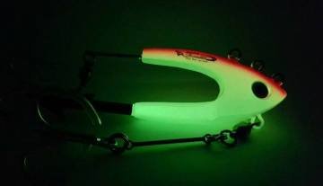 YENİ Bonito Jig Head GLOW Canlı Yem Daldırıcısı 350 Gr 02