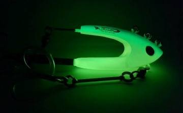 YENİ Bonito Jig Head GLOW Canlı Yem Daldırıcısı 350 Gr 05