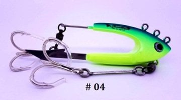YENİ Bonito Jig Head GLOW Canlı Yem Daldırıcısı 500 Gr
