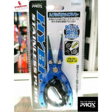 Prox Hybrid Stailess Pliers Hakla Açıcı ve Kesici Pense Large Kırmızı