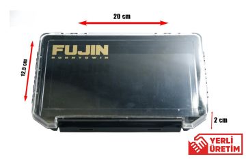 Fujin Tackle Box FTB30PCEA İnce Evalı Maket Balık Kutusu Siyah