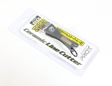 Prox PE Ceramic Line Cutter Seramik Ağızlı Misina Makası Gri
