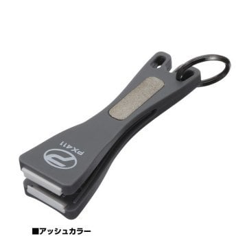 Prox PE Ceramic Line Cutter Seramik Ağızlı Misina Makası Gri