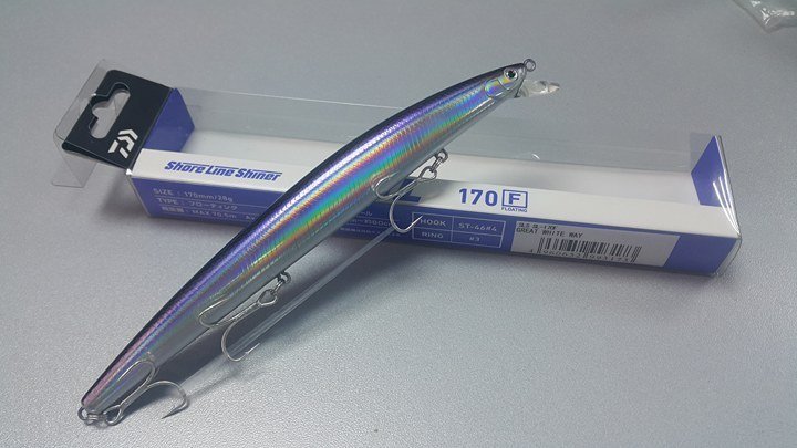 Daiwa Shoreline Shiner SL170F Sahte Yem Great White Way