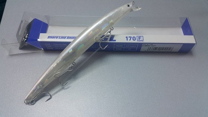 Daiwa Shoreline Shiner SL170F Sahte Yem Diamond Dust