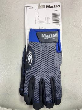 Mustad Casting Gloves Balıkçı Eldiveni L
