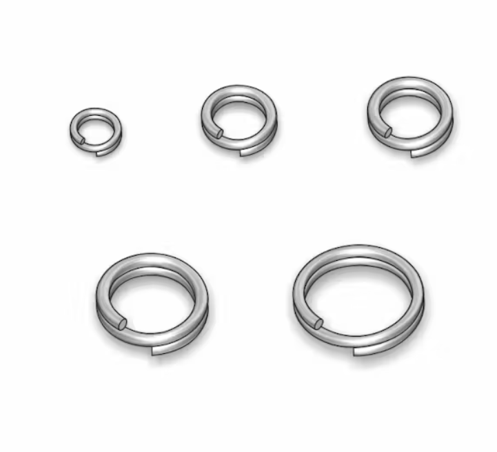 Stonfo Split Rings Light Type  No: 3