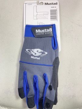Mustad Landing Gloves Balıkçı Eldiveni L
