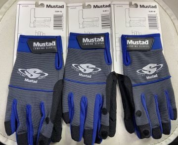 Mustad Landing Gloves Balıkçı Eldiveni L