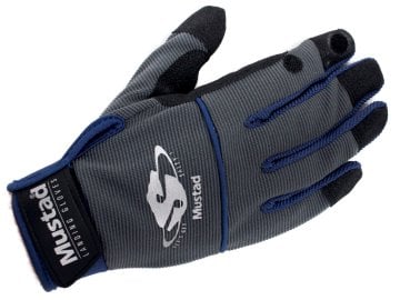 Mustad Landing Gloves Balıkçı Eldiveni L
