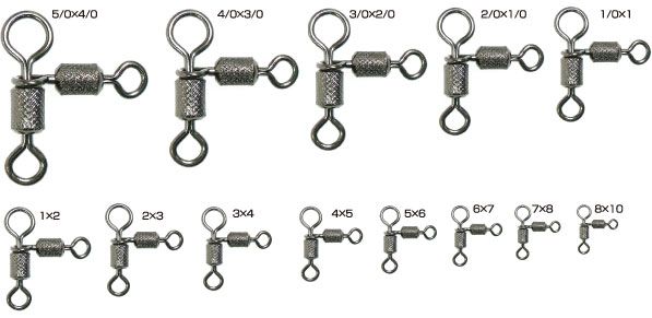 Ueta Gyogu Rolling Swivel Oyako İkiz Fırdöndü