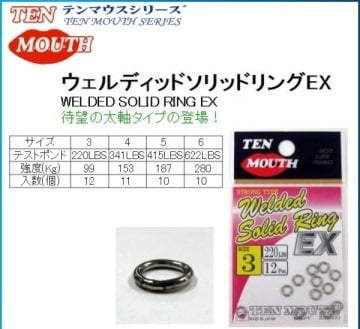 Ten Mouth Welded Solid Ring Kapalı Halka