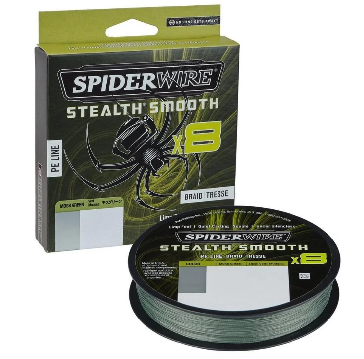 SpiderWire Stealth Smooth x8 Pe Braid 300m Moss Green Örgü İp