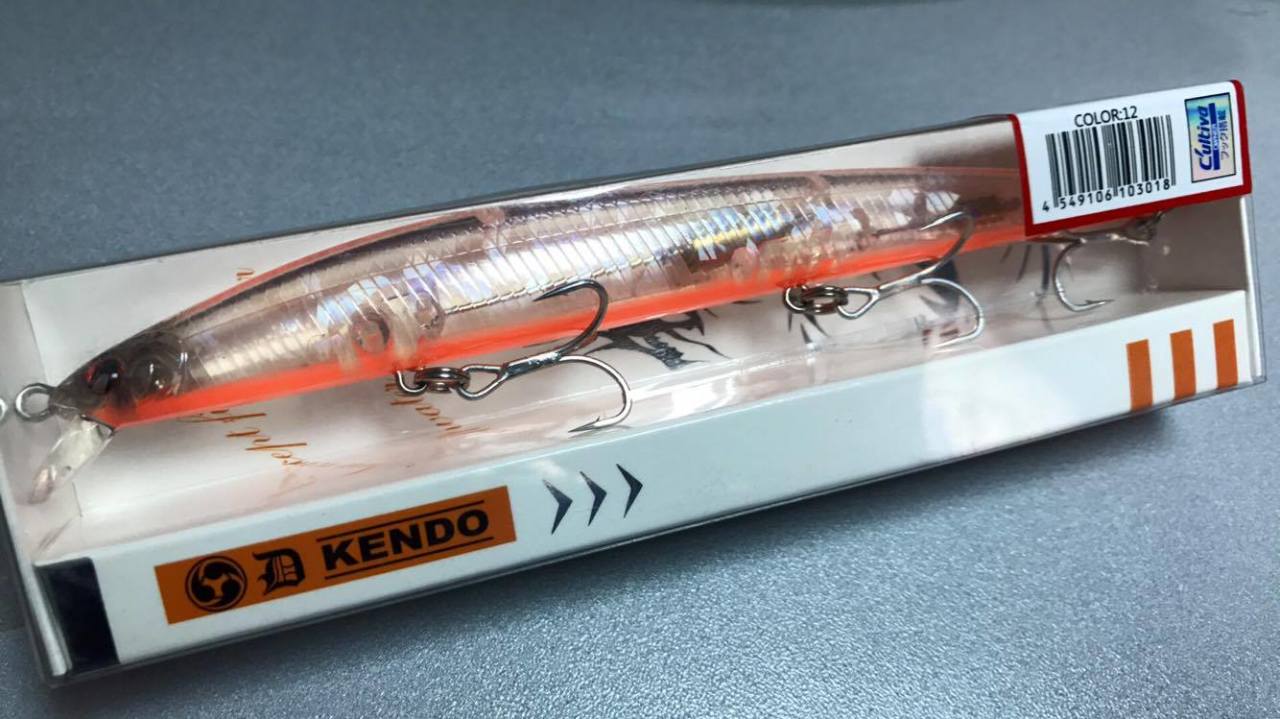 Kendo Seabass Minnow 145F 19gr 14.5cm Sahte Balık 12