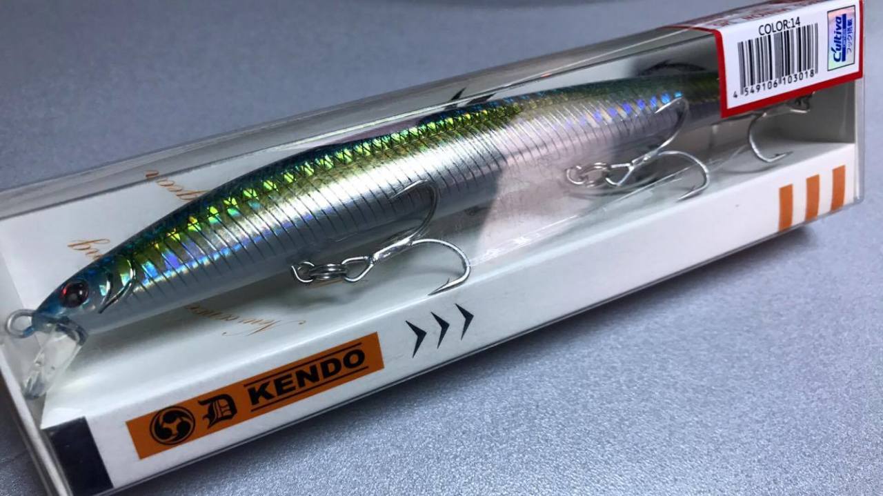 Kendo Seabass Minnow 145F 19gr 14.5cm Sahte Balık 14