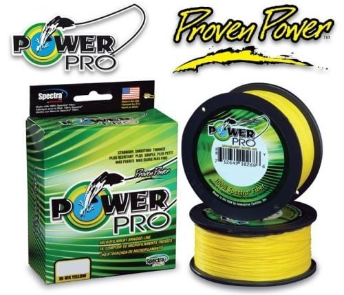 Power Pro 275m 0.13mm 8kg Sarı İp Misina