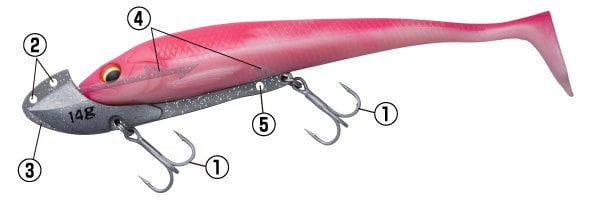 Daiwa Flat Junkie Jighead Üçlü İğneli