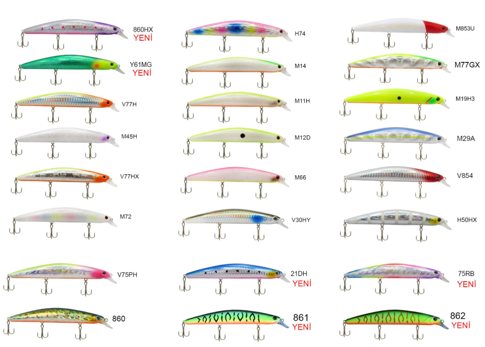 Ecotackle Ultimate Bass 125F 12.5Cm 21G Maket Balık
