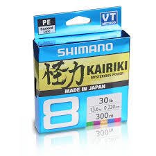 Shimano Kairiki 8 Multi Color 300m İp (Örgü) Misina