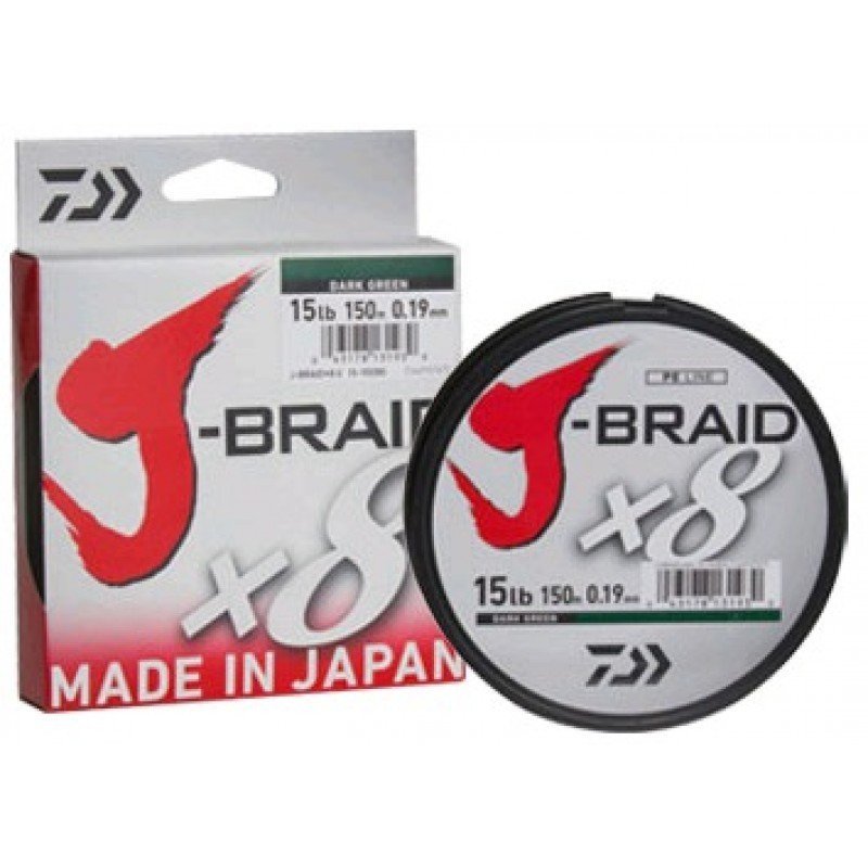 Daiwa J-Braid 8B Chartreuse ( Açık Yeşil ) 150m İp Misina