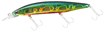 Daiwa Flat Junkie Hirame Hunter Z 120S Sahte Balık Green gold red berry