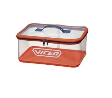 Prox Viceo Mini Bakkan Eva Çanta Şeffaf Turuncu L