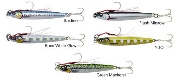 Savage gear 3D Jig Minnow 5 gr 4,6 cm Suni Yem Bone White Glow