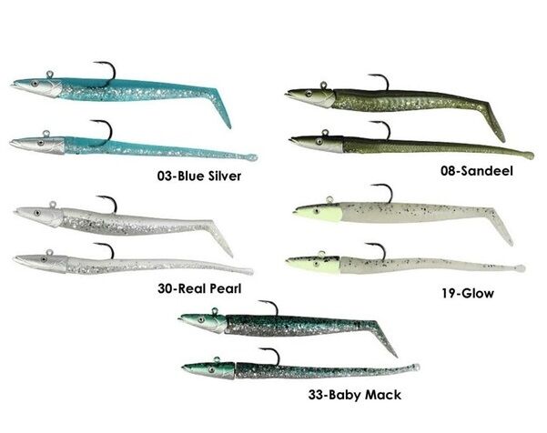 Savage gear Sandeel And Slug 10 cm 10 gr 4+2 Adet