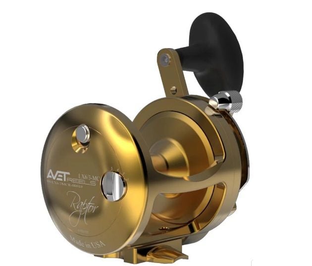Avet LX 6/3 Magic Cast Raptor Plus Sağ Kol Jigging Çıkrık Makine Gold