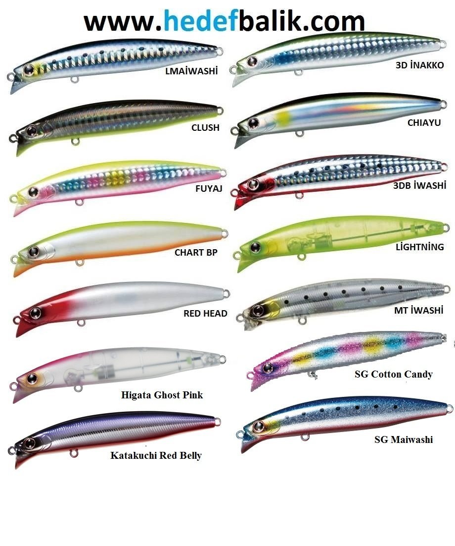 Daiwa Shore Line Shiner Z 97F-SSR Sahte Balık