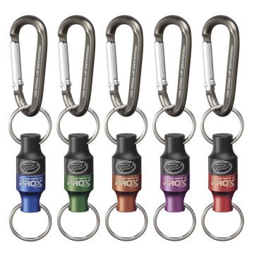 Prox MG Joint Twin Color Mıknatıslı Karabinalı Askı Aparatı Siyah Yeşil Small