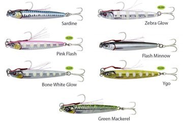 Savage gear 3D Jig Minnow 10 gr 5,9 cm Suni Yem Bone White Glow