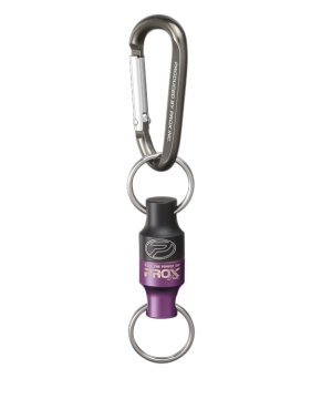 Prox MG Joint Twin Color Mıknatıslı Karabinalı Askı Aparatı Siyah Lila Small