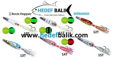 Shimano Rock Hopper 200gr Metal Slow Jig Yemi