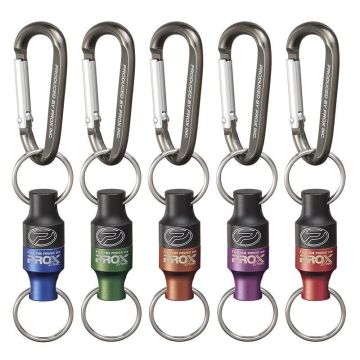 Prox MG Joint Twin Color Mıknatıslı Karabinalı Askı Aparatı Siyah Turuncu Small